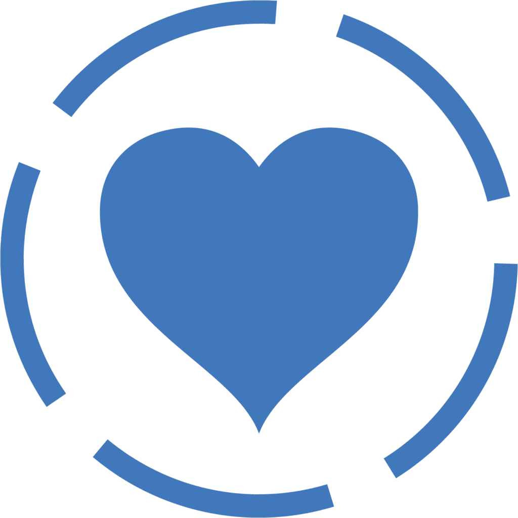 An icon representing empathy.