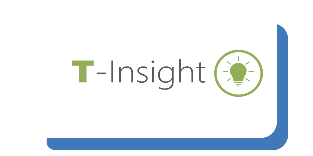 Logo for T-Insight. Teacher education courses.